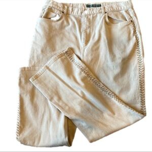 Lauren by Ralph Lauren Women's 14 Tan
Wide Leg Jeans